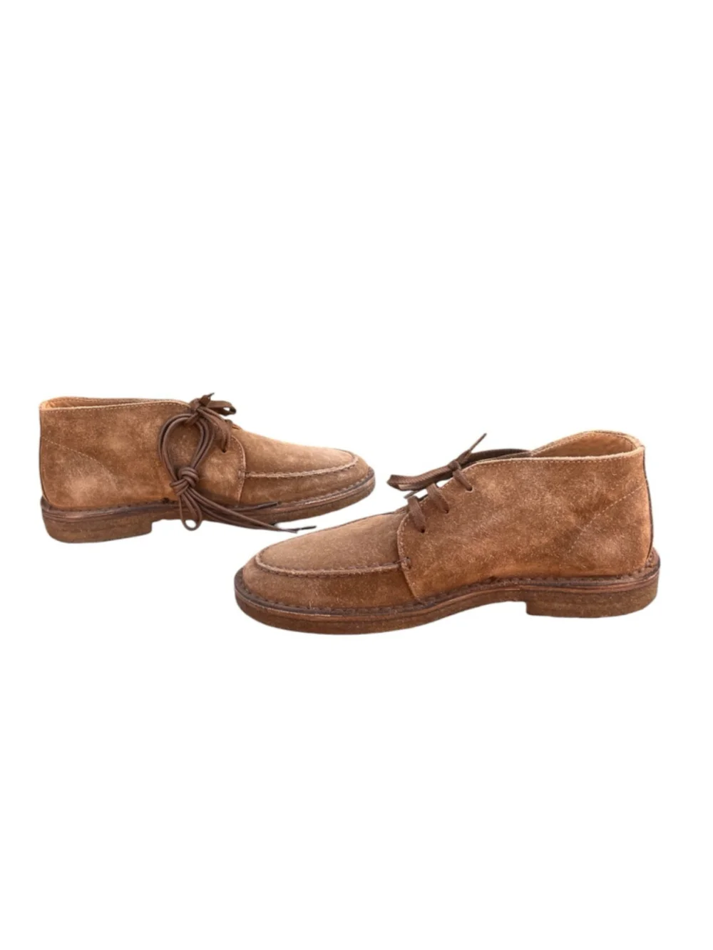 New Drake’s Crosby Chukka Boot Snuff Suede Crepe Soles Men’s Size UK 7 US 8